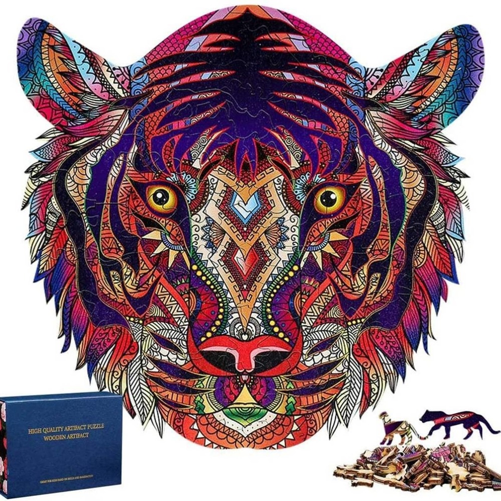 Wooden Puzzle - Tiger - Picture 4 of 5